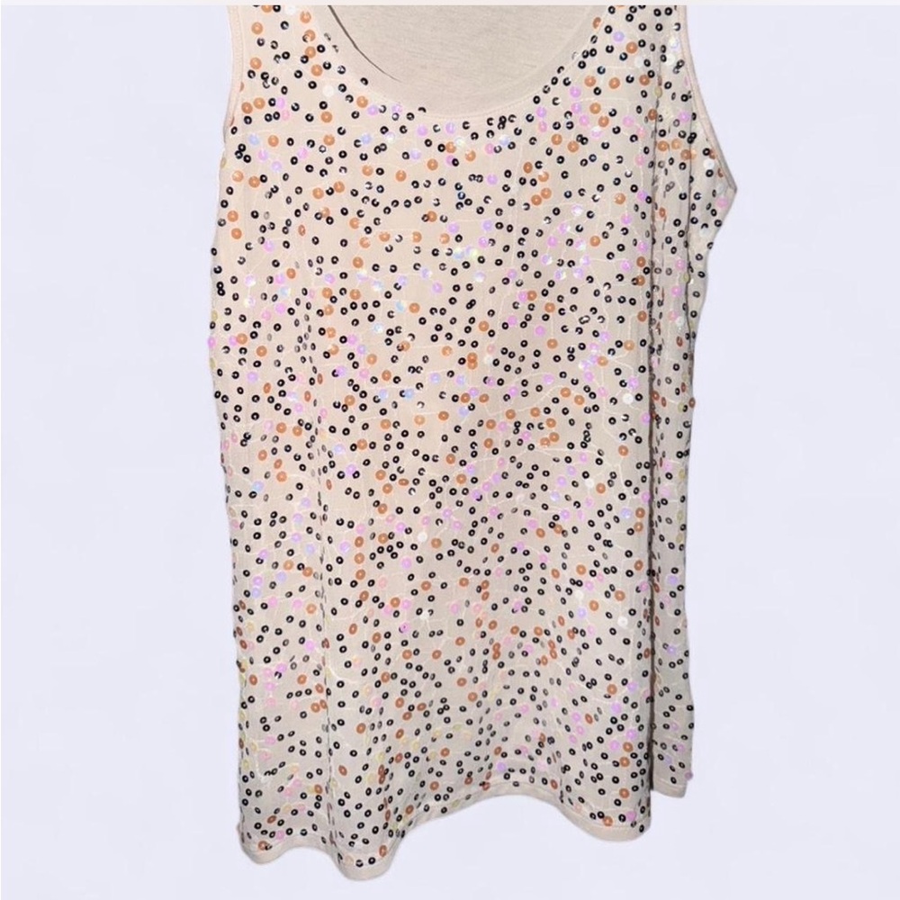 STYLUS Sequin Tank Top
